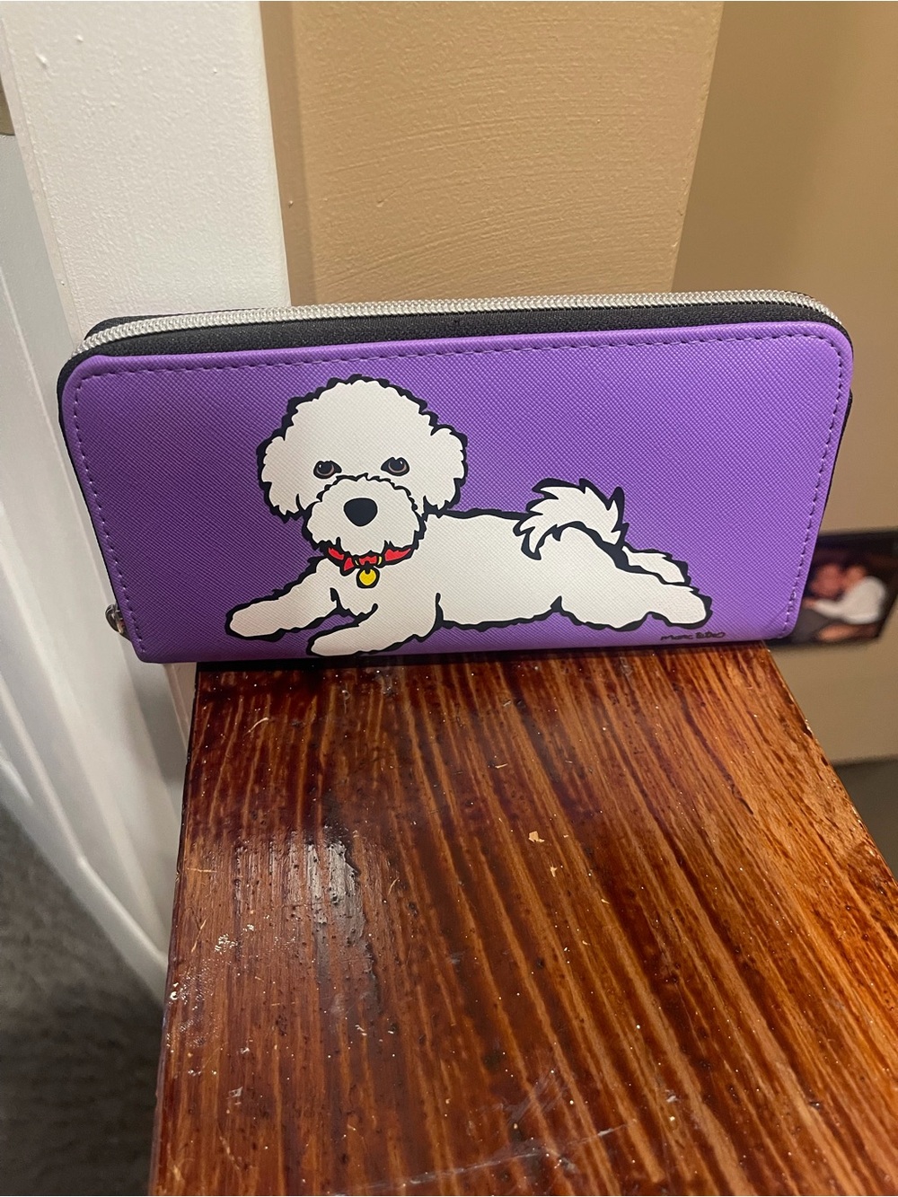 Marc Tetro Bichon Frise wallet